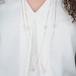 Mother of Pearl Clover with Diamonds Station Necklace Necklaces Estella Collection #product_description# 17228 14k Birthstone Diamond #tag4# #tag5# #tag6# #tag7# #tag8# #tag9# #tag10#