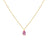 Pear Pink Topaz Gemstone Pendant Necklace in 14K Yellow Gold Necklaces Estella Collection #product_description# 17830 14k Birthstone Gemstone #tag4# #tag5# #tag6# #tag7# #tag8# #tag9# #tag10#