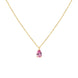 Pear Pink Topaz Gemstone Pendant Necklace in 14K Yellow Gold Necklaces Estella Collection #product_description# 17830 14k Birthstone Gemstone #tag4# #tag5# #tag6# #tag7# #tag8# #tag9# #tag10#