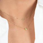 Peridot Station Necklace Bezel Set in 14k Gold Necklaces Estella Collection #product_description# 18415 14k Birthstone Gemstone #tag4# #tag5# #tag6# #tag7# #tag8# #tag9# #tag10# 3MM