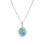 Round Bezel Set Blue Topaz Pendant Necklace Necklaces Estella Collection #product_description# 14k Birthstone Blue Gemstone #tag4# #tag5# #tag6# #tag7# #tag8# #tag9# #tag10#