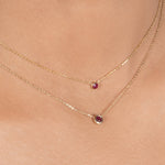 Ruby Station Necklace Bezel Set in 14k Gold Necklaces Estella Collection #product_description# 18413 14k Birthstone Gemstone #tag4# #tag5# #tag6# #tag7# #tag8# #tag9# #tag10# 3MM