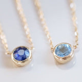 Sapphire Station Necklace Bezel Set in 14k Gold Necklaces Estella Collection #product_description# 18417 14k Birthstone Blue Gemstone #tag4# #tag5# #tag6# #tag7# #tag8# #tag9# #tag10# 3MM