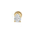 Pear Cubic Zirconia Flat Back Stud Estella Collection #product_description# 17928 14k Cartilage Earrings Colorless Gemstone #tag4# #tag5# #tag6# #tag7# #tag8# #tag9# #tag10# 5MM