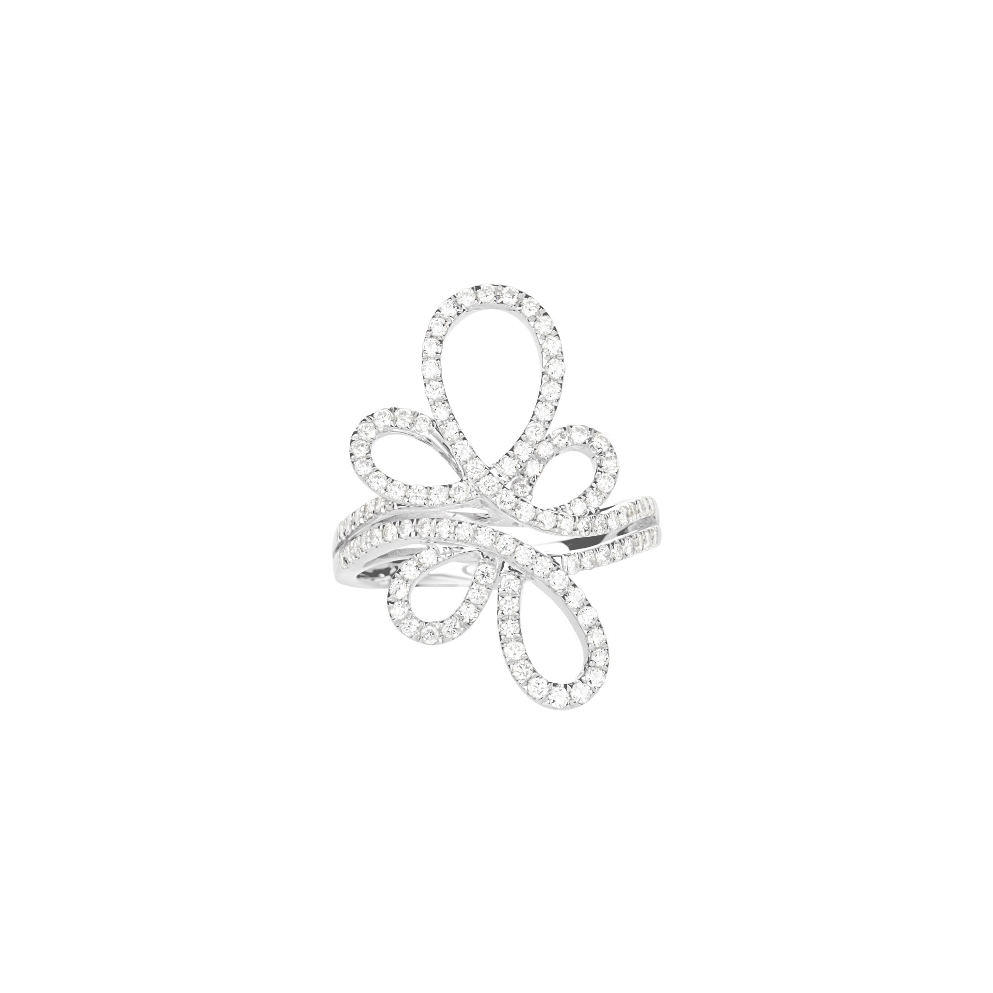 Abstract Diamond Flower Cocktail Ring Rings Estella Collection #product_description# 17232 14k Cocktail Ring Diamond #tag4# #tag5# #tag6# #tag7# #tag8# #tag9# #tag10# 6