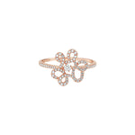 Abstract Diamond Flower Cocktail Ring Rings Estella Collection #product_description# 17512 14k Cocktail Ring Diamond #tag4# #tag5# #tag6# #tag7# #tag8# #tag9# #tag10# 14k Rose Gold 6