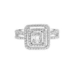 Cushion Cut Diamond Illusion Double Halo Double Band in Solid 18k White Gold Rings Estella Collection #product_description# 17472 14k Diamond Engagement Ring #tag4# #tag5# #tag6# #tag7# #tag8# #tag9# #tag10# 6