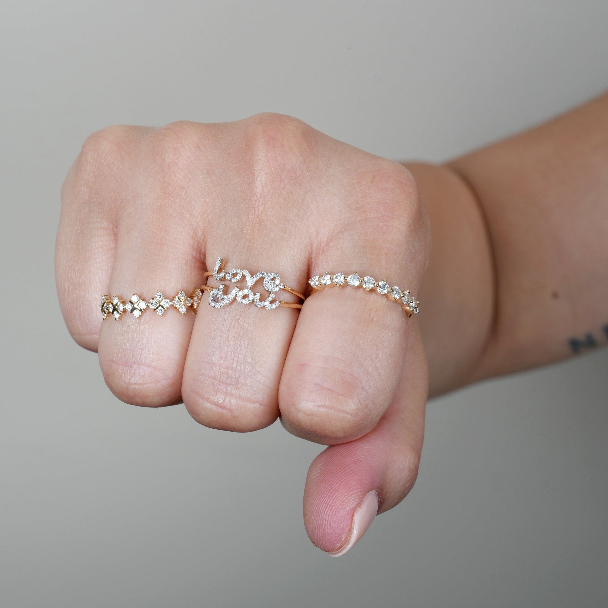 Diamond Clover Criss Cross Eternity Ring Rings Estella Collection #product_description# 17379 14k Birthstone Birthstone Jewelry #tag4# #tag5# #tag6# #tag7# #tag8# #tag9# #tag10# 6
