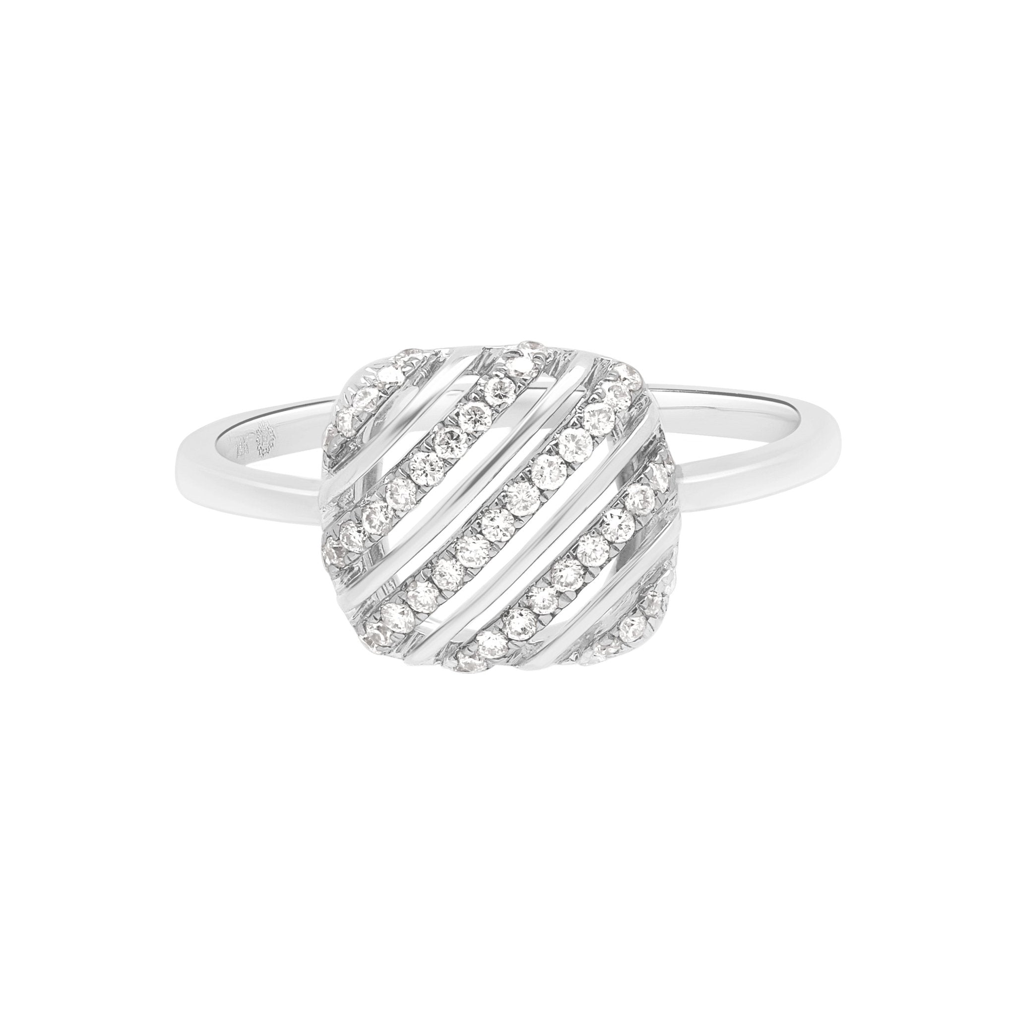 Diamond Pavé Square Cushion Cutout Ring Rings Estella Collection #product_description# 17418 14k Birthstone Birthstone Jewelry #tag4# #tag5# #tag6# #tag7# #tag8# #tag9# #tag10# 6 14K Rose Gold