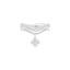 Diamond Pavé Studded Clover Drop Cable Ring Rings Estella Collection #product_description# 17238 14k Diamond Engagement Ring #tag4# #tag5# #tag6# #tag7# #tag8# #tag9# #tag10# 6
