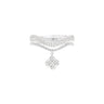 Diamond Pavé Studded Clover Drop Cable Ring Rings Estella Collection #product_description# 17238 14k Diamond Engagement Ring #tag4# #tag5# #tag6# #tag7# #tag8# #tag9# #tag10# 6