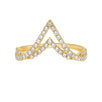 Double V Diamond Ring Rings Estella Collection #product_description# 17240 14k Diamond Gemstone #tag4# #tag5# #tag6# #tag7# #tag8# #tag9# #tag10# 6