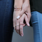Five Diamond Beaded Ring Rings Estella Collection #product_description# 17301 14k Diamond Gemstone #tag4# #tag5# #tag6# #tag7# #tag8# #tag9# #tag10#
