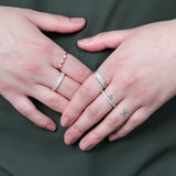 Four Row Diamond Pavé Ring Rings Estella Collection #product_description# 17696 14k Diamond Gemstone #tag4# #tag5# #tag6# #tag7# #tag8# #tag9# #tag10# 7