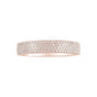 Four Row Diamond PavÃ© Ring Rings Estella Collection #product_description# 17698 14k Diamond Gemstone #tag4# #tag5# #tag6# #tag7# #tag8# #tag9# #tag10# 14K Rose Gold 7