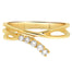 Interlocking Gold and Diamond Criss Cross Band Rings Estella Collection #product_description# 17405 14k Diamond Gemstone #tag4# #tag5# #tag6# #tag7# #tag8# #tag9# #tag10# 6