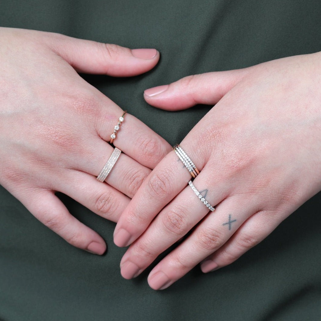 Three Stone Diamond Ring Rings Estella Collection #product_description# 17574 14k Diamond Gemstone #tag4# #tag5# #tag6# #tag7# #tag8# #tag9# #tag10#