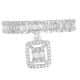 Baguette Diamond Eternity Band & Diamond Drop Charm in Solid 18k White Gold Rings Estella Collection #product_description# 17456 18k Colorless Gemstone Diamond #tag4# #tag5# #tag6# #tag7# #tag8# #tag9# #tag10# 6