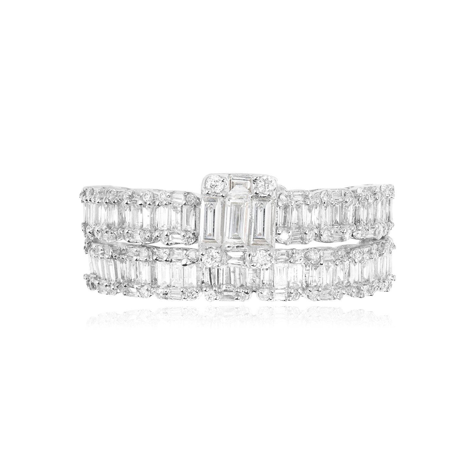 Baguette Diamond Eternity Bands in Solid 18k White Gold Rings Estella Collection #product_description# 17449 18k Band Diamond #tag4# #tag5# #tag6# #tag7# #tag8# #tag9# #tag10# 6