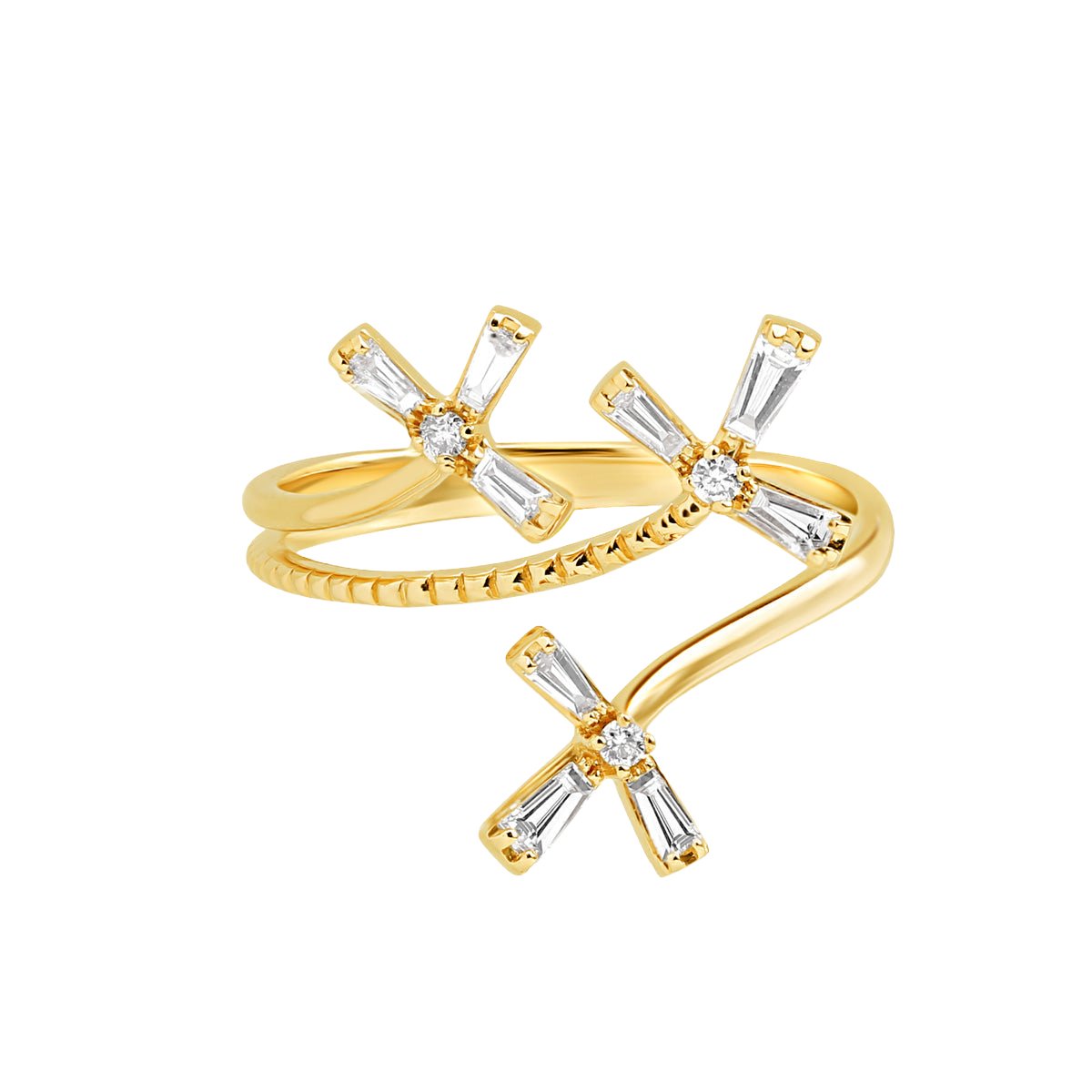 Floral Diamond Wrap Around Ring Rings Estella Collection #product_description# 17515 14k Diamond Flower Jewelry #tag4# #tag5# #tag6# #tag7# #tag8# #tag9# #tag10# 14K Yellow Gold 6