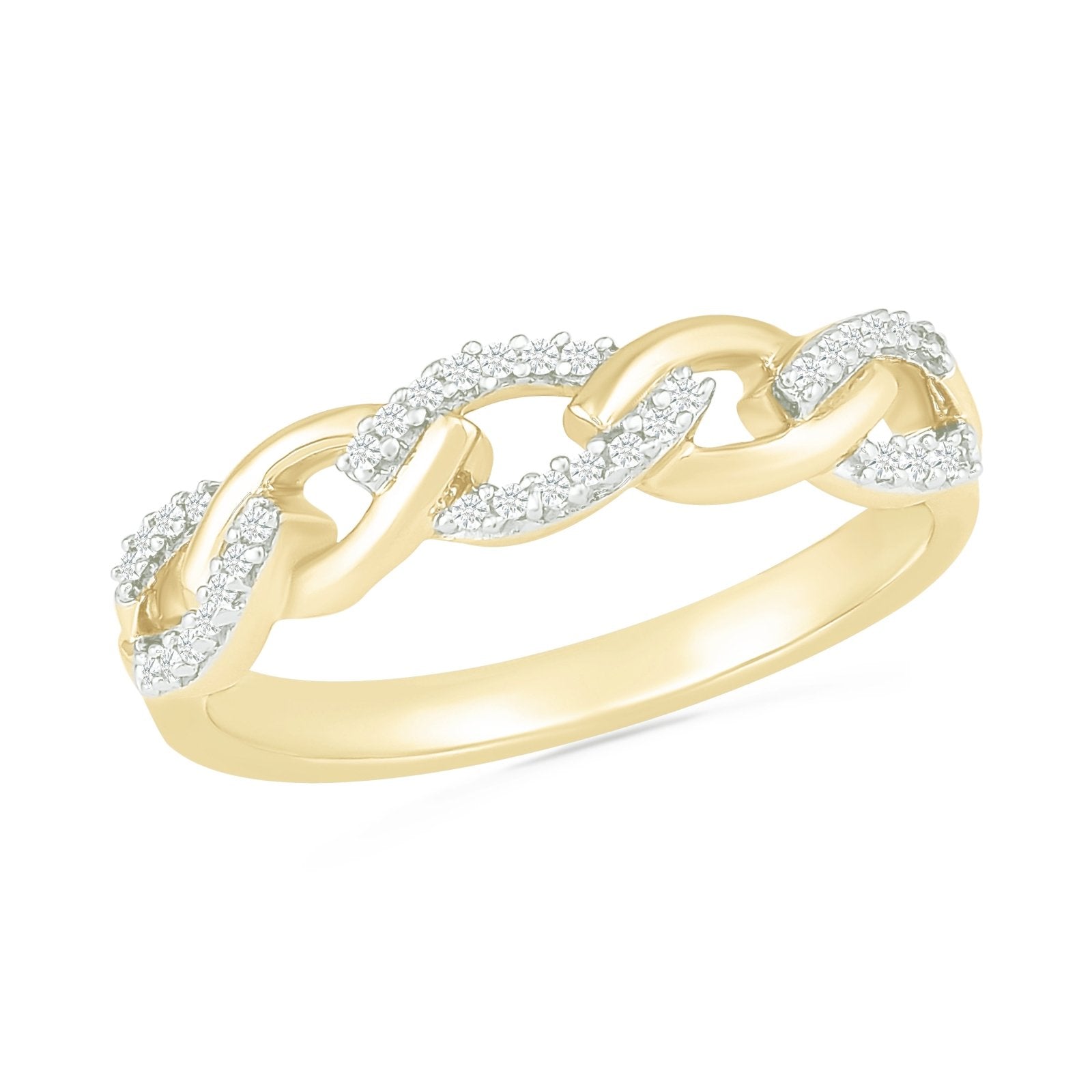 Interlocking Diamond and Gold Cable Ring Rings Estella Collection #product_description# 32743 Diamond Made to Order Yellow Gold #tag4# #tag5# #tag6# #tag7# #tag8# #tag9# #tag10#