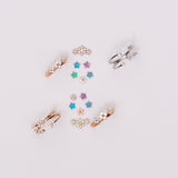 Three Flower Diamond Ring Rings Estella Collection #product_description# 17414 14k Diamond Flower Jewelry #tag4# #tag5# #tag6# #tag7# #tag8# #tag9# #tag10# 14K Rose Gold 6