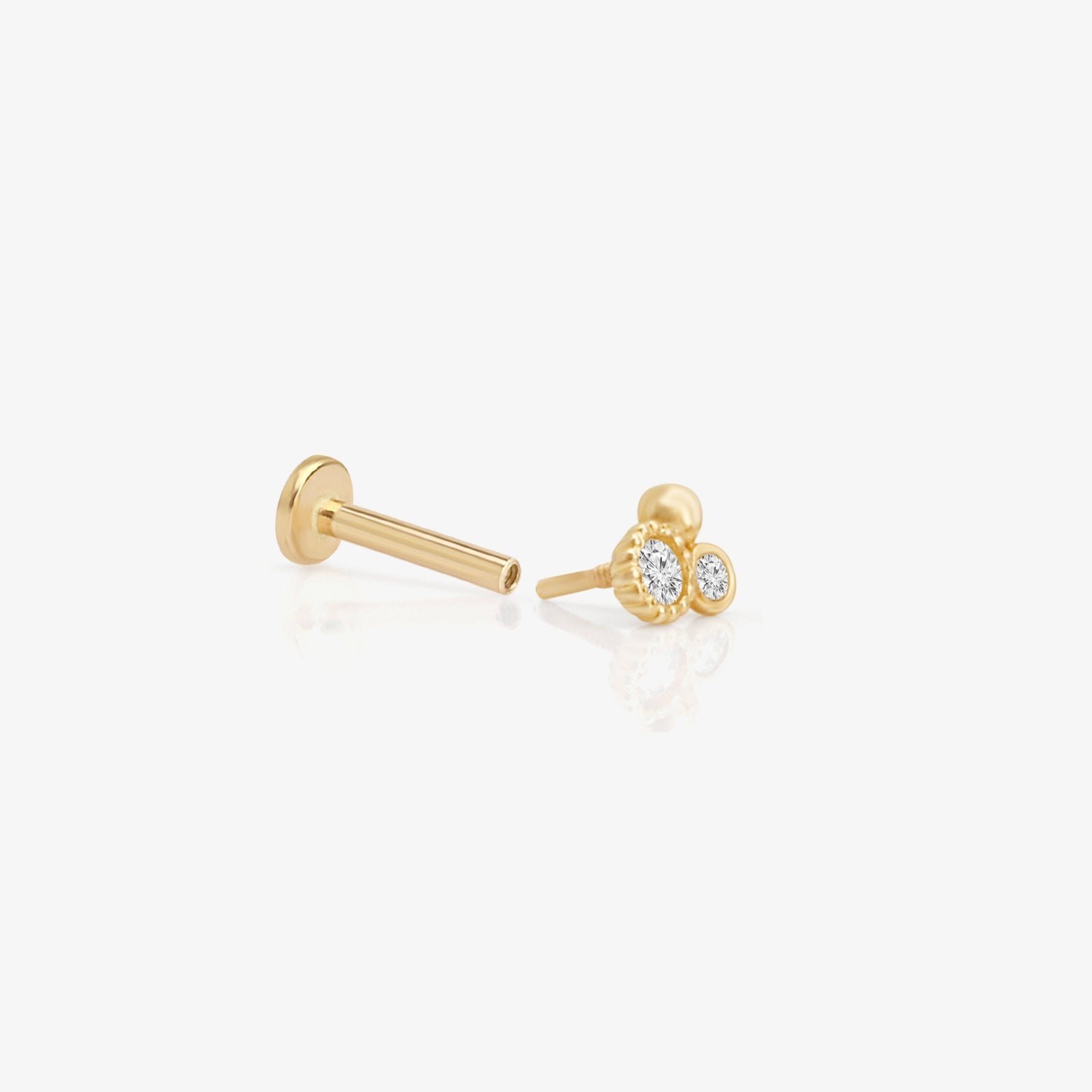 Triple Diamond Cluster Flat Back Stud Estella Collection #product_description# 17972 14k Birthstone Birthstone Earrings #tag4# #tag5# #tag6# #tag7# #tag8# #tag9# #tag10# 5MM